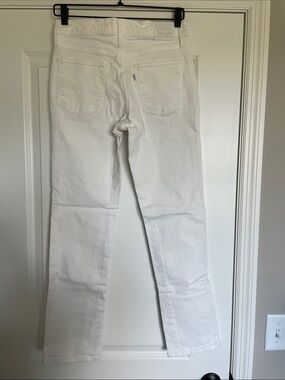 Levi's White Straight-Leg Women’s Jeans